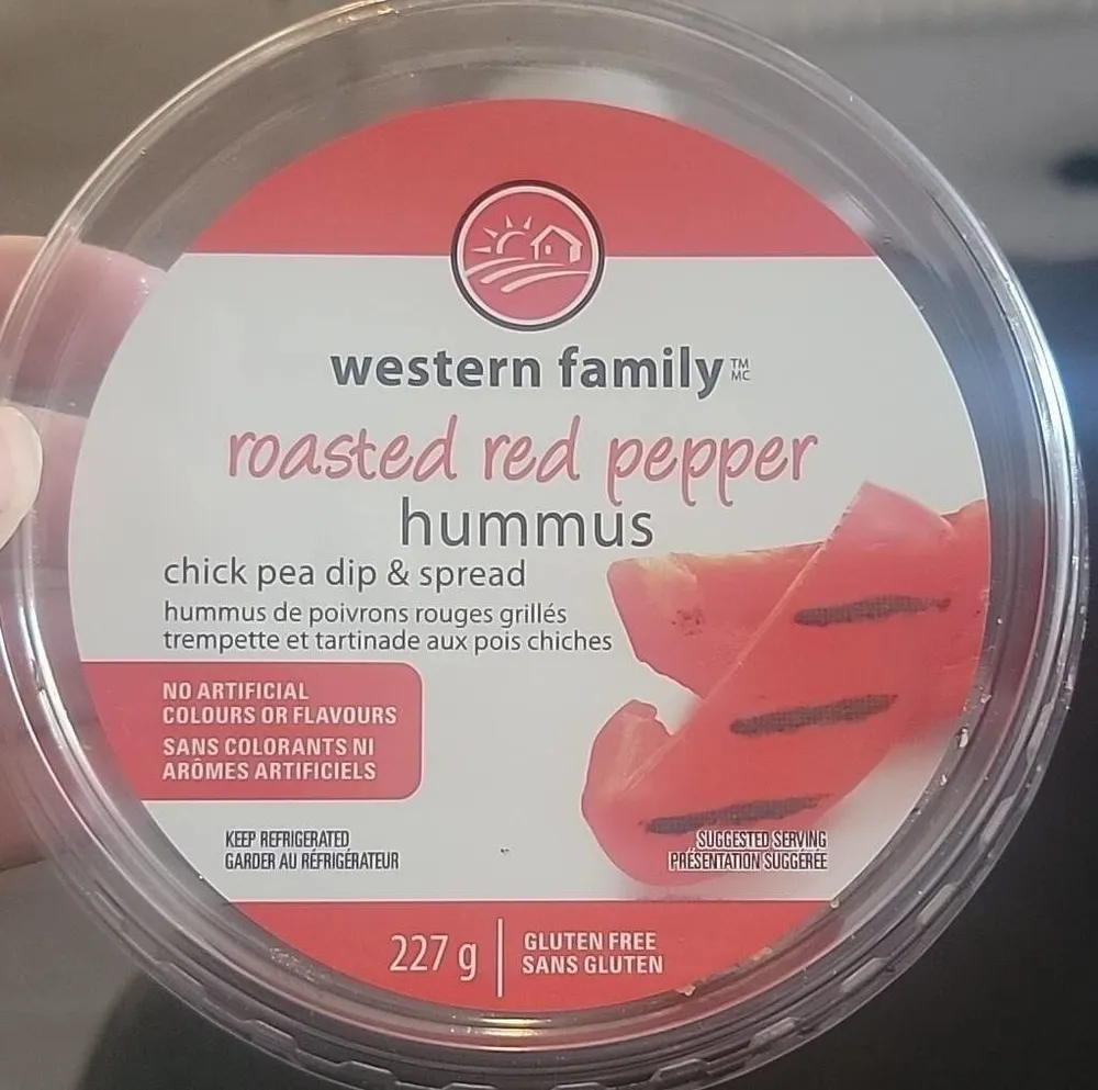 Roasted Red Pepper Hummus