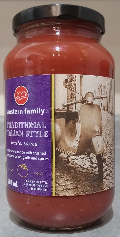 Traditional Italian Style Pasta Sauce