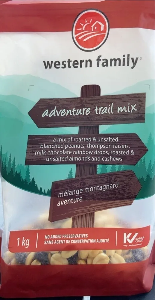 Adventure trail mix