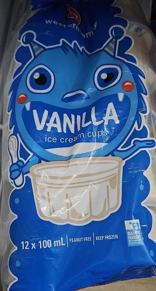 Vanilla Ice Cream Cups