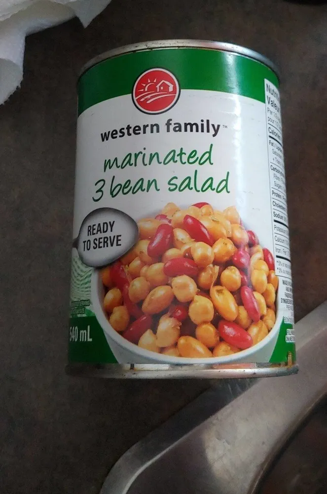 Marinated 3 bean salad