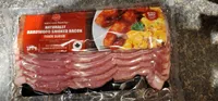 thick sliced naturally hardwood smoked bacon