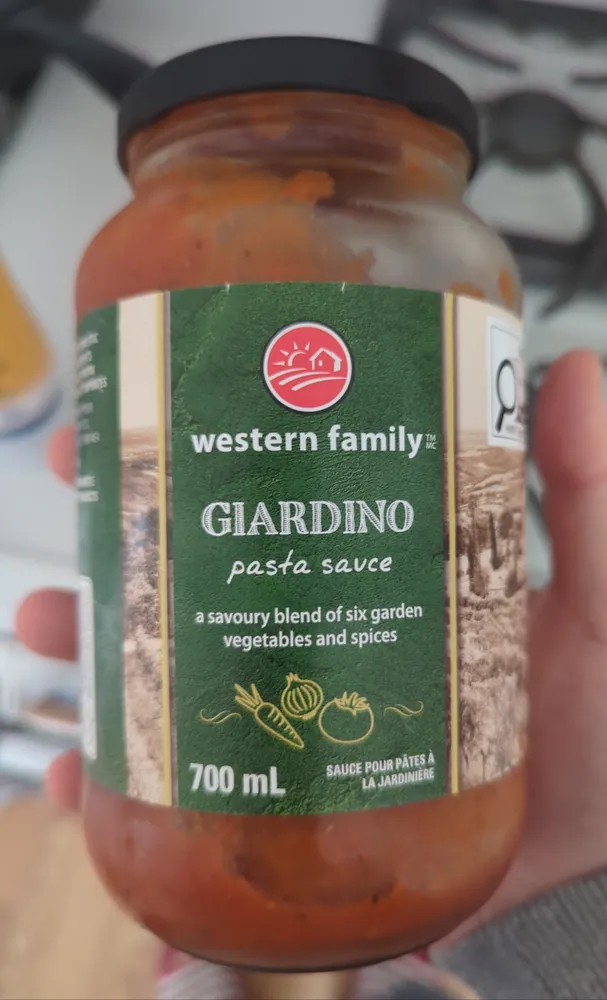 Giardino pasta sauce