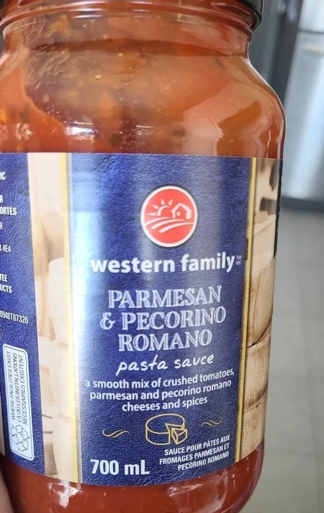 Parmesan and pecorino pasta sauce