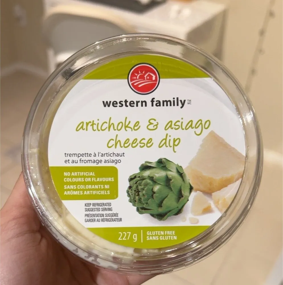Artichoke & asiago cheese dip