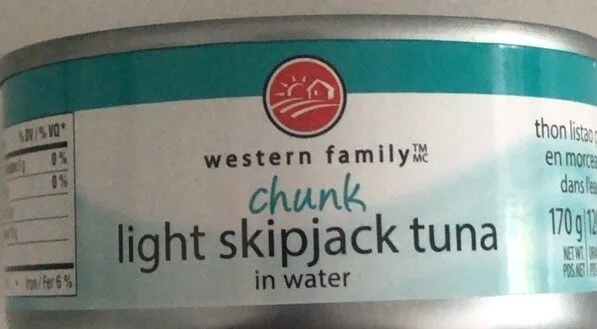Light skipjack tuna