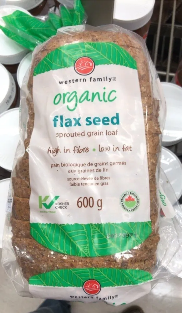 Organic Flax Seed Bread