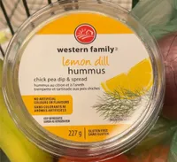 Lemon dill humus