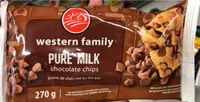 Pure milk chocoate chips