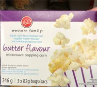 Butter Flavour microwave popping corn
