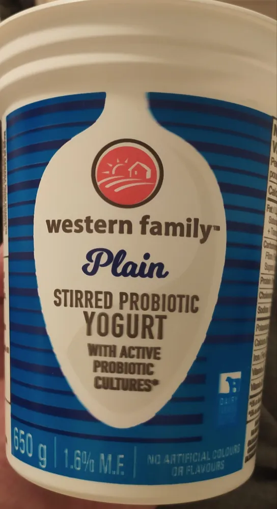 Nature yogurt