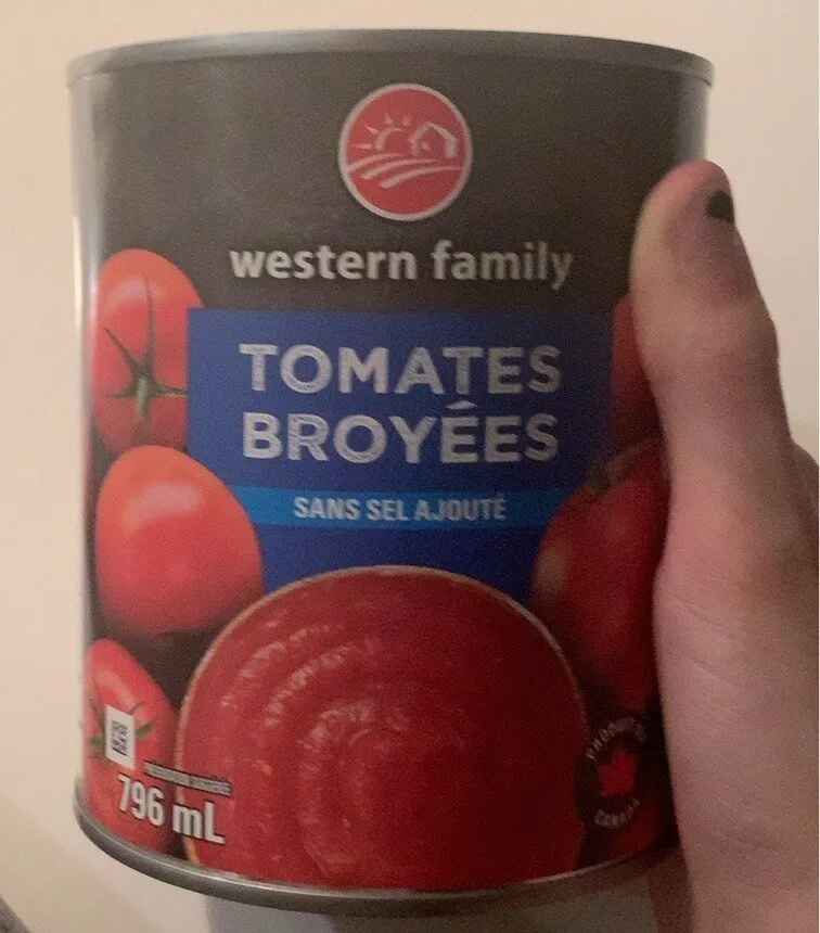 Tomates Broyêes