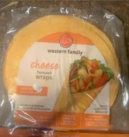 Cheese flavored wraps