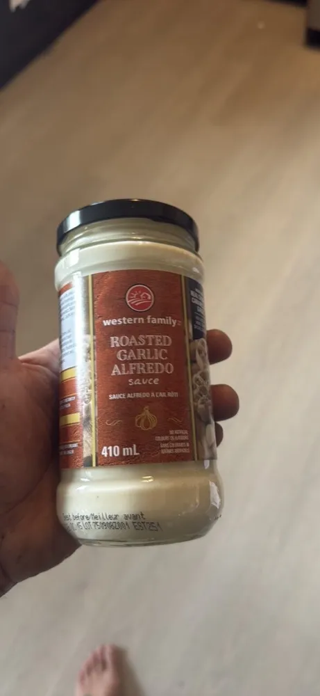 ROASTED GARLIC ALFREDO sauce
