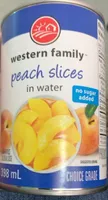 Peach Slices in water