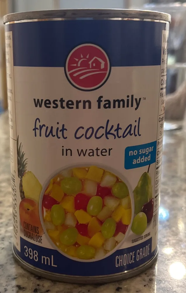 Fruit Cocktail In Water