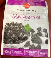 Blackberries, Unsweet, frozen