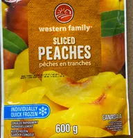Sliced Peaches, Frozen