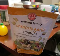 Cheese and Garlic Croutons