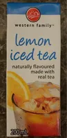 Lemon iced tea