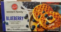Blueberry Flavoured Waffles