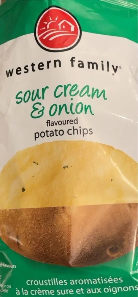 Sour cream and onion chips