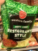 White corn tortilla chips