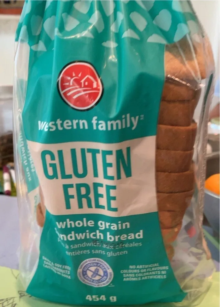 Whole grain sandwich bread