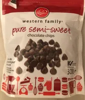 Pure semi-sweet chocolate chips