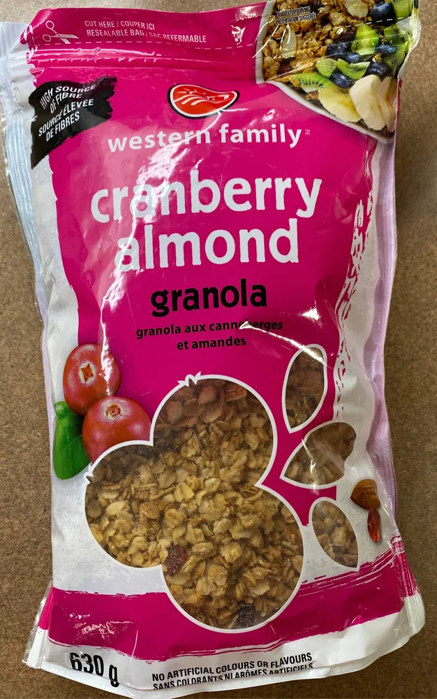 Cranberry Almond Granola