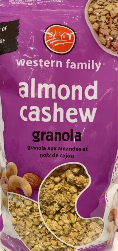 Almond cashew granola