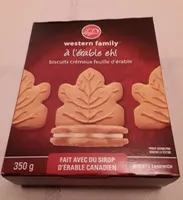 Maple Leaf Cream Cookies