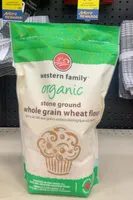Stone ground whole grain wheat flour