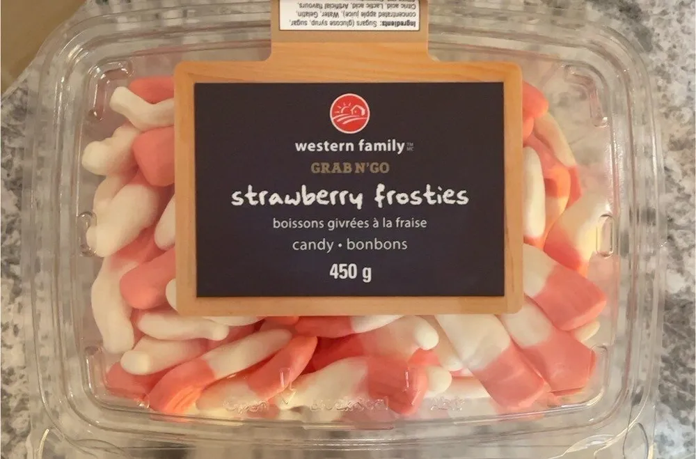 Strawberry Frosties Candy