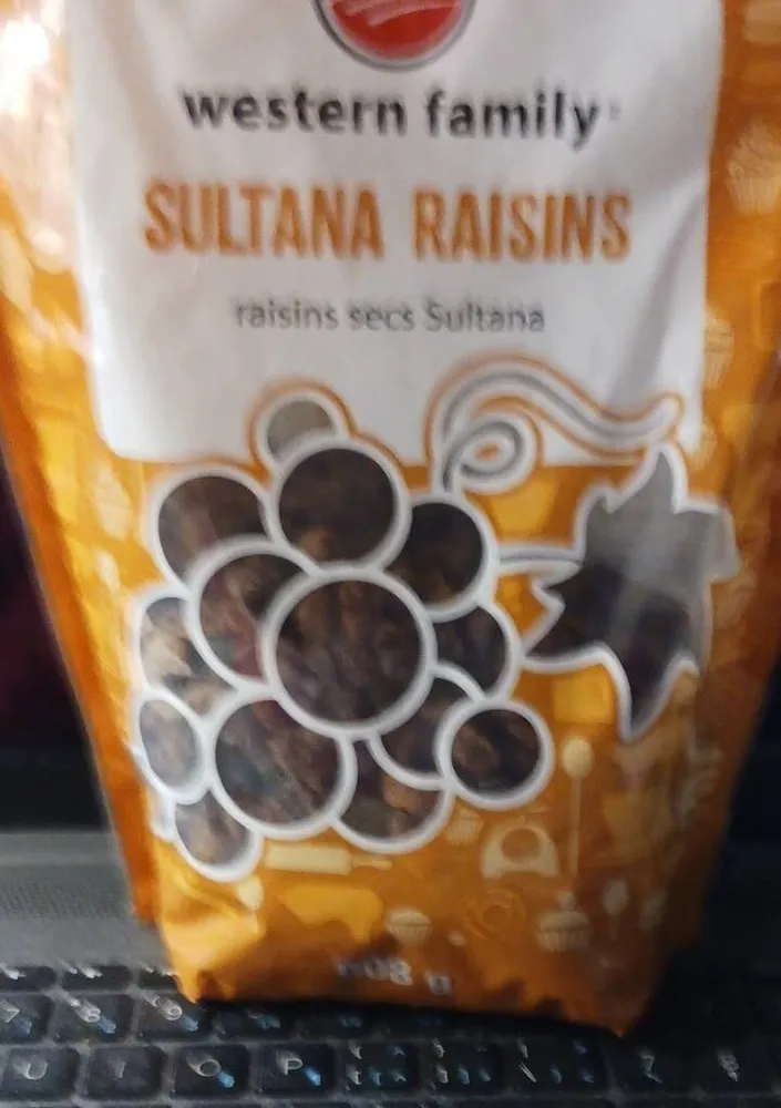 Sultana raisins
