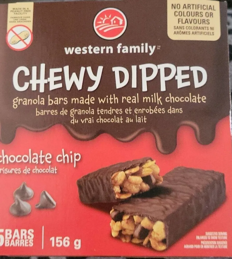 Chocolate chip granola bars