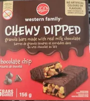 Chocolate chip granola bars