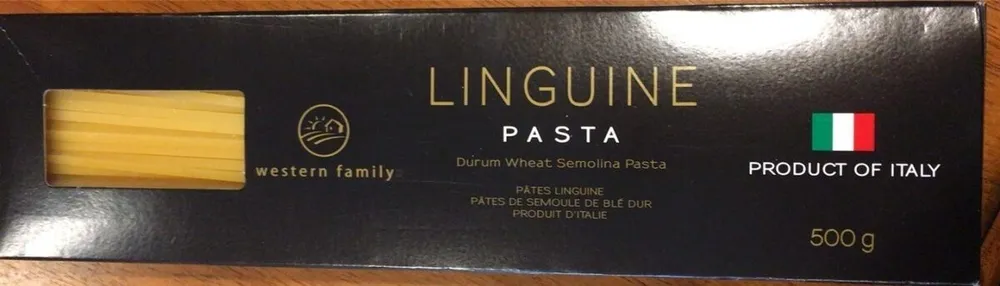 Linguine pasta product if italy