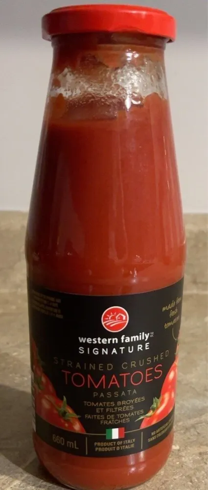 Strained Crushed Tomatoes