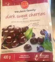 Dark sweet cherries
