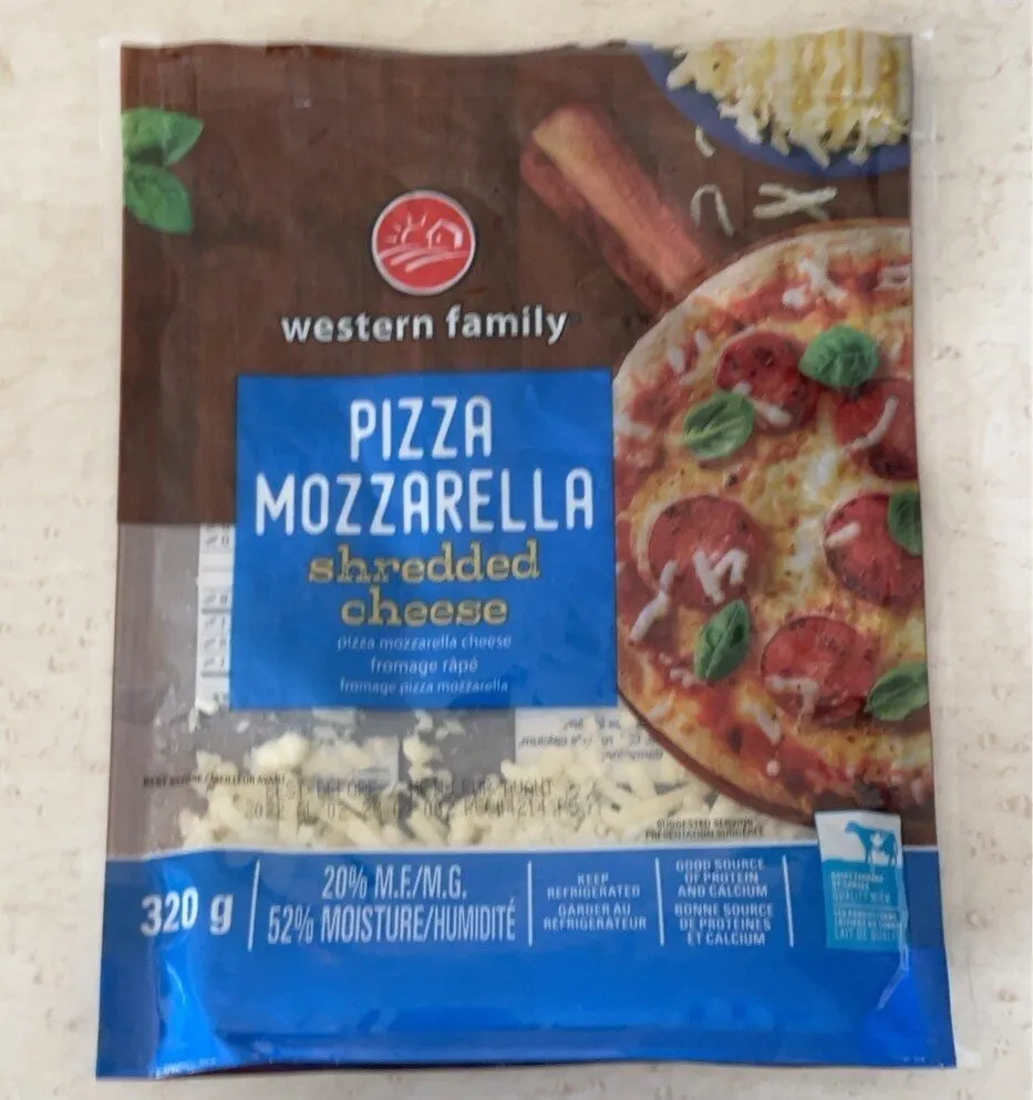Pizza Mozzarella shredded cheese
