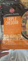 Triple Cheddar Shredded Cheese Blend