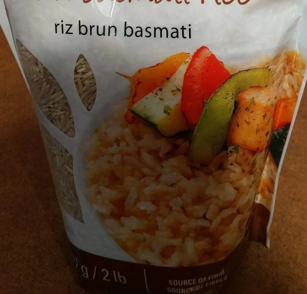 Brown basmati rice