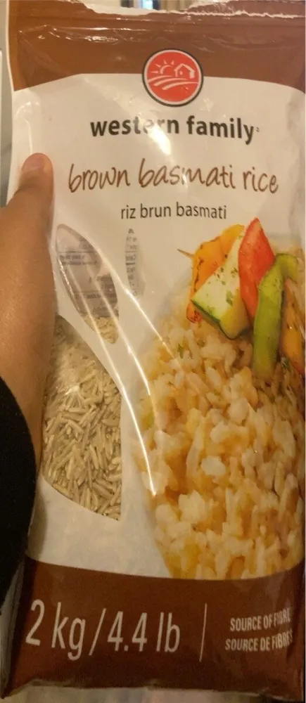 Western Family Brown Basmati Rice
