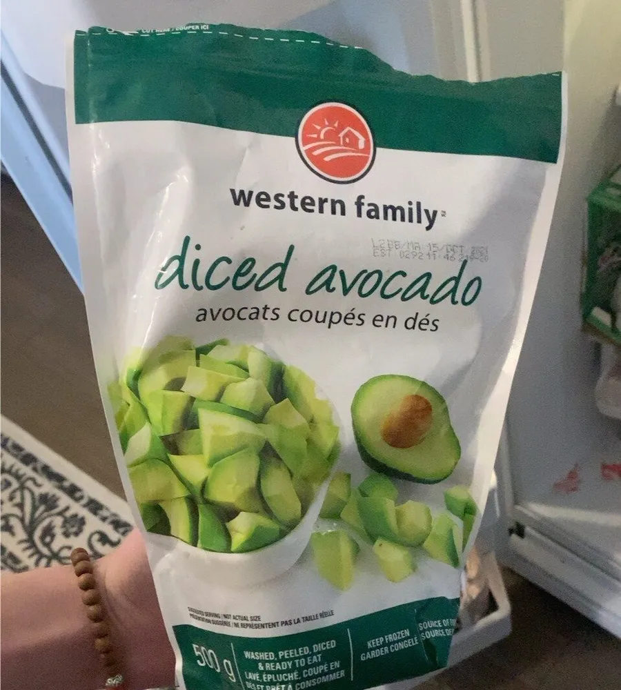 diced avocado