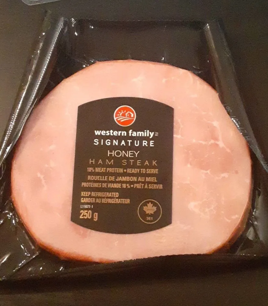 Honey ham steak