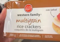 Multigrain rice crackers