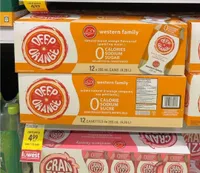 natural blood orange sparkling water