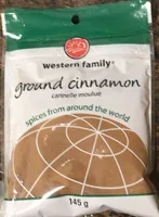 Ground cinnamon