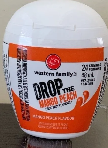Drop the mango peach